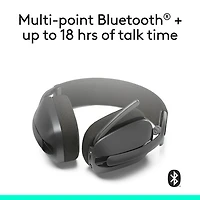 Logitech Zone Vibe 100 Wireless Headset with Microphone - Graphite