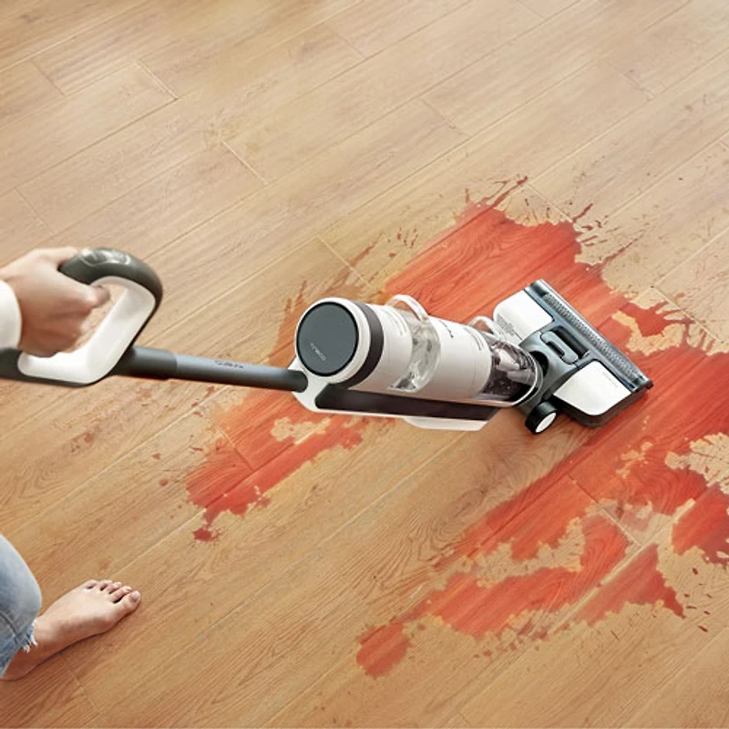 Aspirateur vertical sec/humide iFloor3 Plus de Tineco - Blanc/Gris