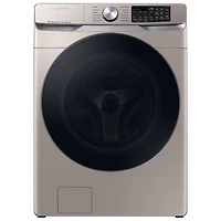 Laveuse à vapeur à chargement frontal de 5,2 pi³ de Samsung (WF45B6300AC/US) - Champagne - Boîte ouverte - Endommagé