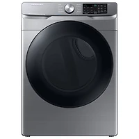 Samsung 7.5 Cu. Ft. Electric Steam Dryer (DVE45B6305P/AC) - Platinum - Open Box - Scratch & Dent