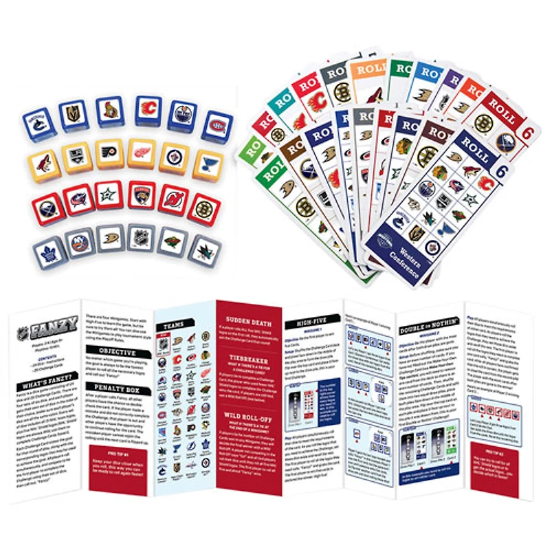 NHL Fanzy Speed Dice Game - English