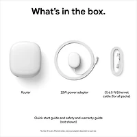 Google Nest Wifi Pro Wi-Fi 6E Router - Snow