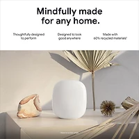 Routeur Wi-Fi 6E Google Nest Pro - Neige - Paquet de 3