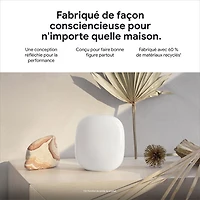 Google Nest Wifi Pro Wi-Fi 6E Router - Snow - 3 Pack