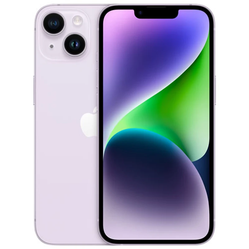 Bell Apple iPhone 14 512GB - Purple - Monthly Financing