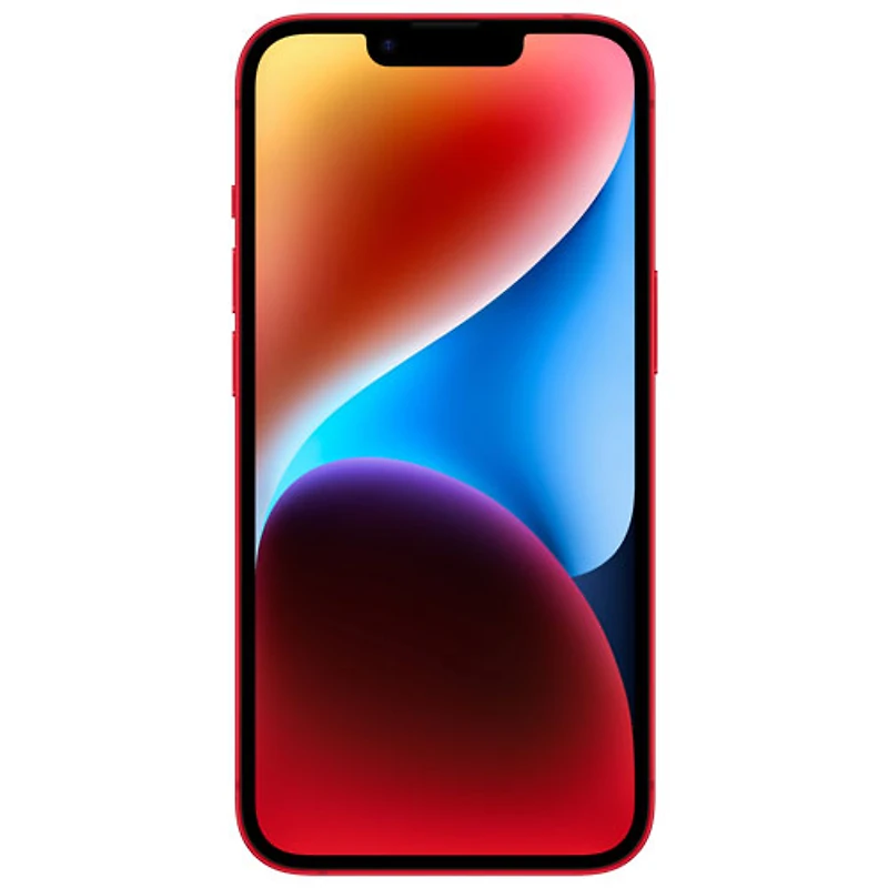 iPhone 14 de 128 Go d'Apple offert par Fido - (PRODUCT)RED - Financement mensuel