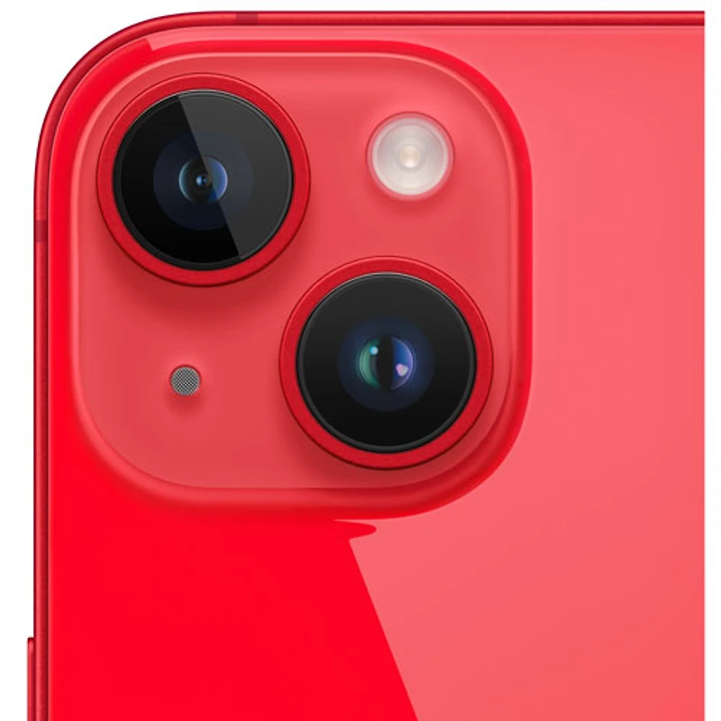 iPhone 14 de 128 Go d'Apple offert par Fido - (PRODUCT)RED - Financement mensuel