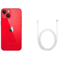 iPhone 14 de 128 Go d'Apple offert par Fido - (PRODUCT)RED - Financement mensuel