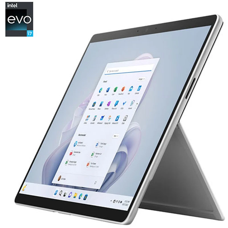 Surface Pro 9 13 po 1 To Windows 11 Microsoft à processeur Evo Core i7-1255U Intel/RAM 32 Go - Platine