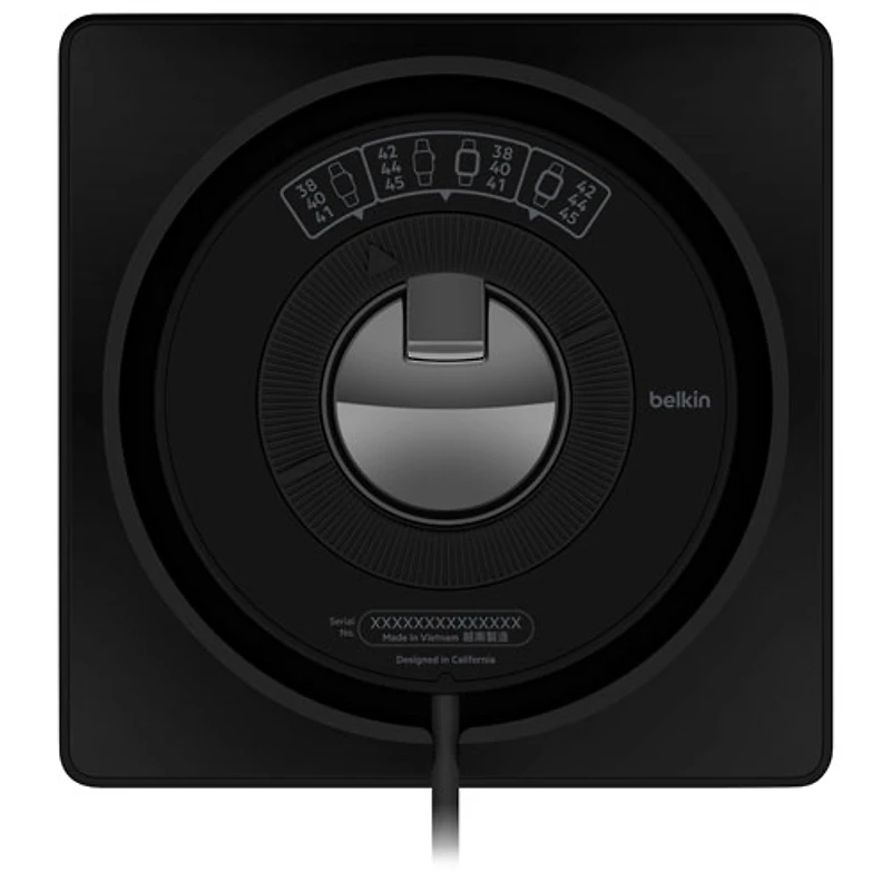 Station de recharge sans fil de Belkin pour Apple Watch - Noir