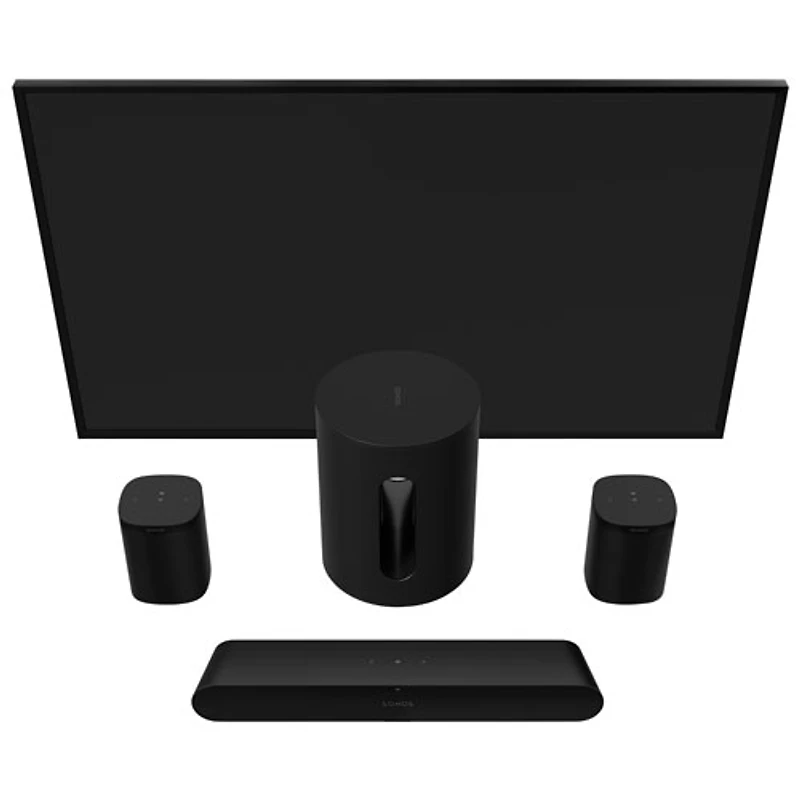 Sonos Sub Mini Wireless Subwoofer - Black