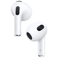 Écouteurs boutons 100 % sans fil AirPods (3e génération) d'Apple avec étui de chargement Lightning - Blanc