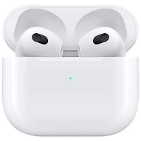 Écouteurs boutons 100 % sans fil AirPods (3e génération) d'Apple avec étui de chargement Lightning - Blanc