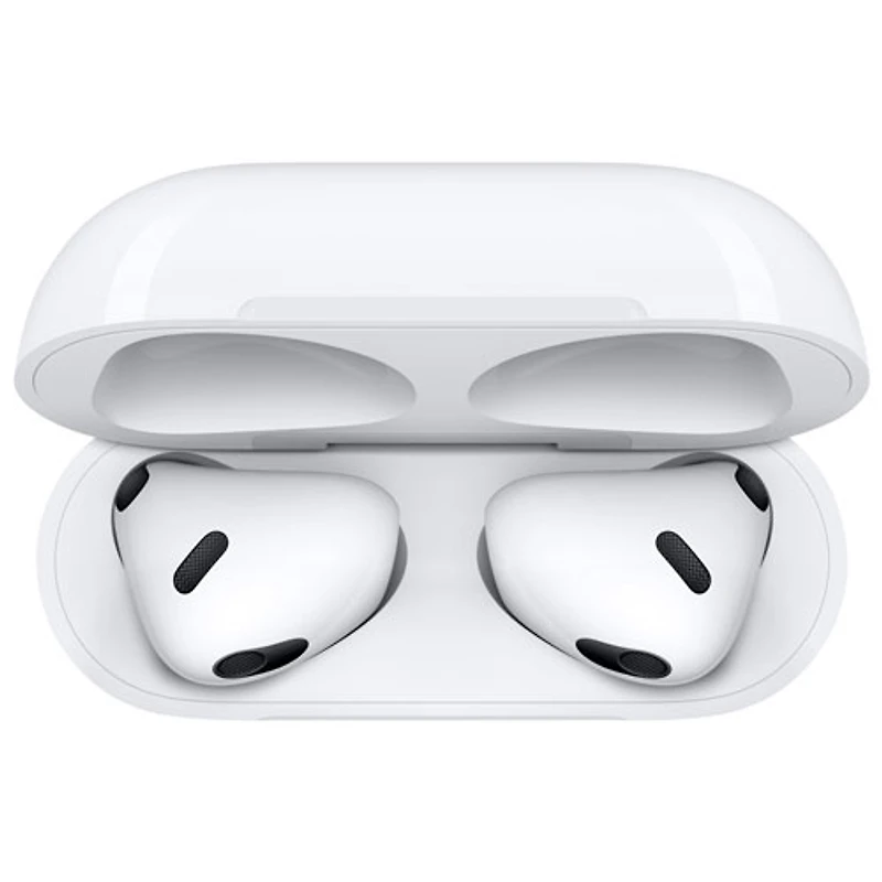 Écouteurs boutons 100 % sans fil AirPods (3e génération) d'Apple avec étui de chargement Lightning - Blanc