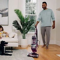 Shark Stratos AZ3000C Upright Bagless Vacuum - Red Plum