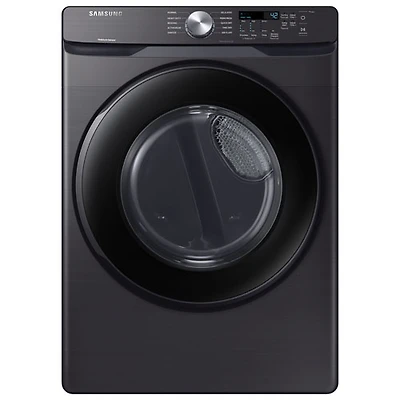 Sécheuse électrique de 7,5 pi³ de Samsung (DVE45T6005V/AC) - Acier inoxydable noir