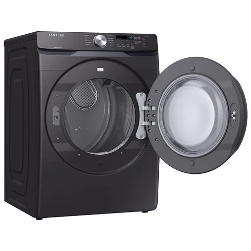 Sécheuse électrique de 7,5 pi³ de Samsung (DVE45T6005V/AC) - Acier inoxydable noir