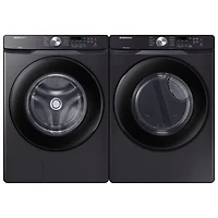 Sécheuse électrique de 7,5 pi³ de Samsung (DVE45T6005V/AC) - Acier inoxydable noir