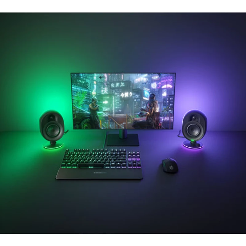 SteelSeries Arena 7 2.1 Gaming Computer Speaker System