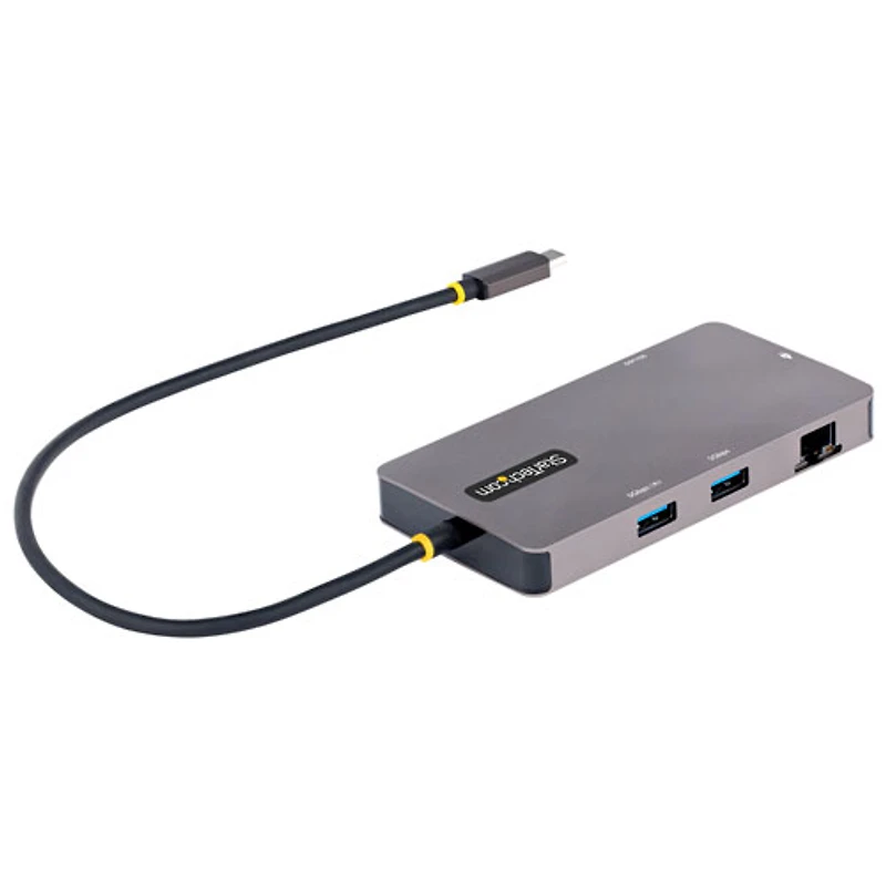 StarTech 8-In-1 USB-C Hub with Power Delivery (120B-USBC-MULTIPORT)