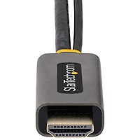 StarTech 0.3m (1 ft.) 4K 60Hz HDMI to DisplayPort Adapter Cable with USB Bus Powered (128-HDMI-DISPLAYPORT)