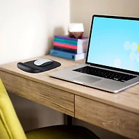 Tapis de souris rembourré en gel avec repose-main B-Ergo de StarTech - Noir