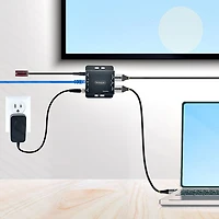 Prolongateur HDMI 4K par câble Ethernet CAT6/CAT5 de StarTech (EXTEND-HDMI-4K40C6P1) - Noir