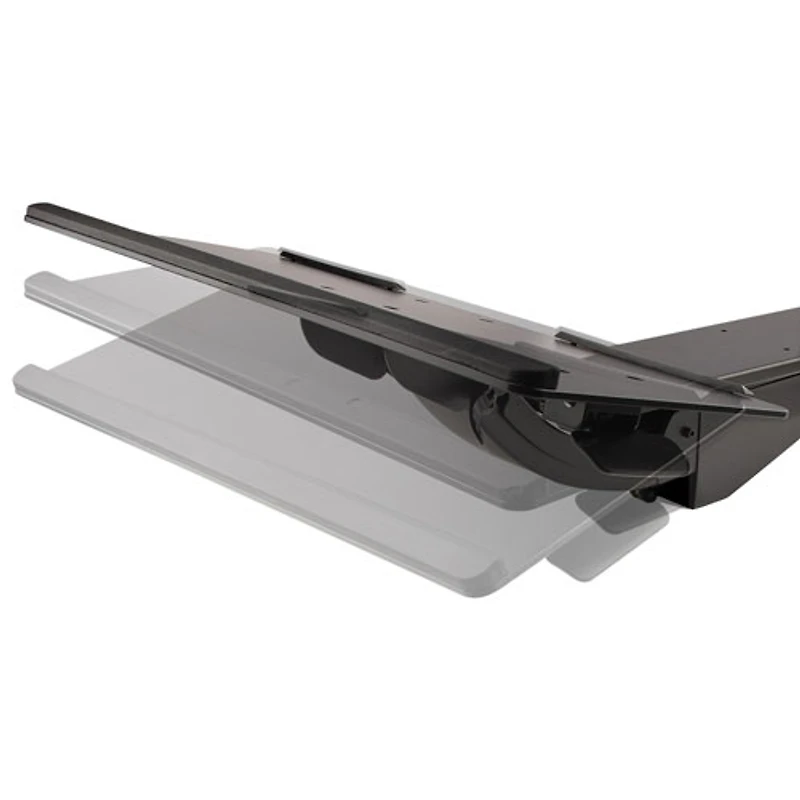 StarTech Full Motion Adjustable Under-Desk Keyboard Tray - Silver