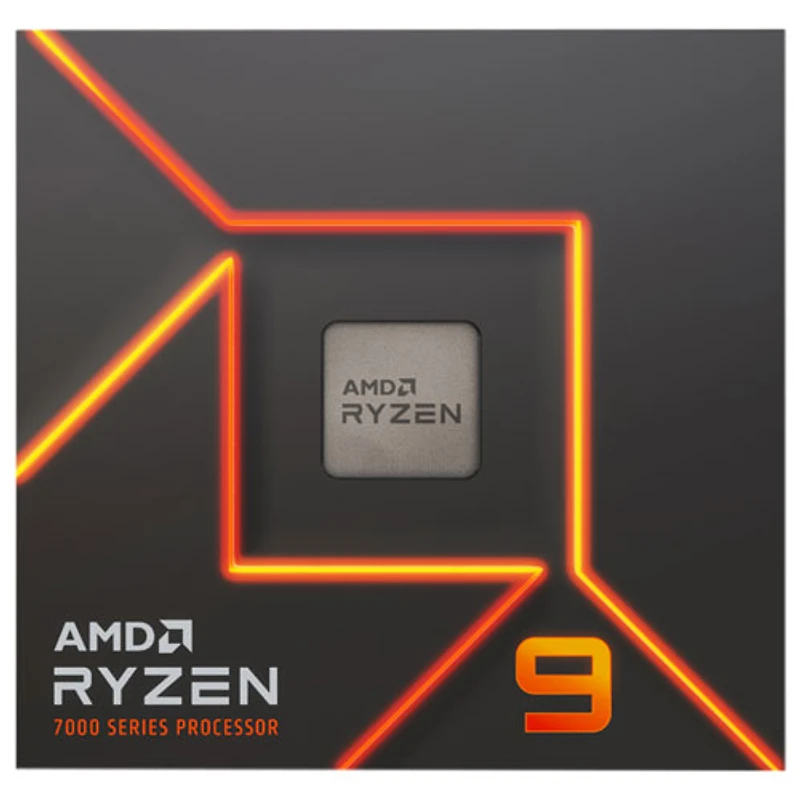 Processeur 12 coeurs de 4,7 GHz Ryzen 9 7900X AM5 d'AMD