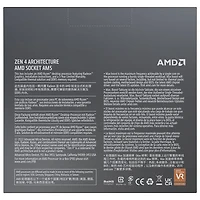 Processeur 12 coeurs de 4,7 GHz Ryzen 9 7900X AM5 d'AMD