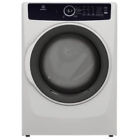 Boîte ouverte - Sécheuse électrique à vapeur 8 pi³ d'Electrolux (ELFE743CAW) - Blanc - Endommagé