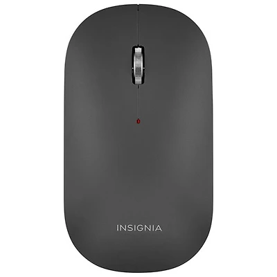 Insignia Slim 1600 DPI Wireless Optical Mouse - Black - Only at Best Buy