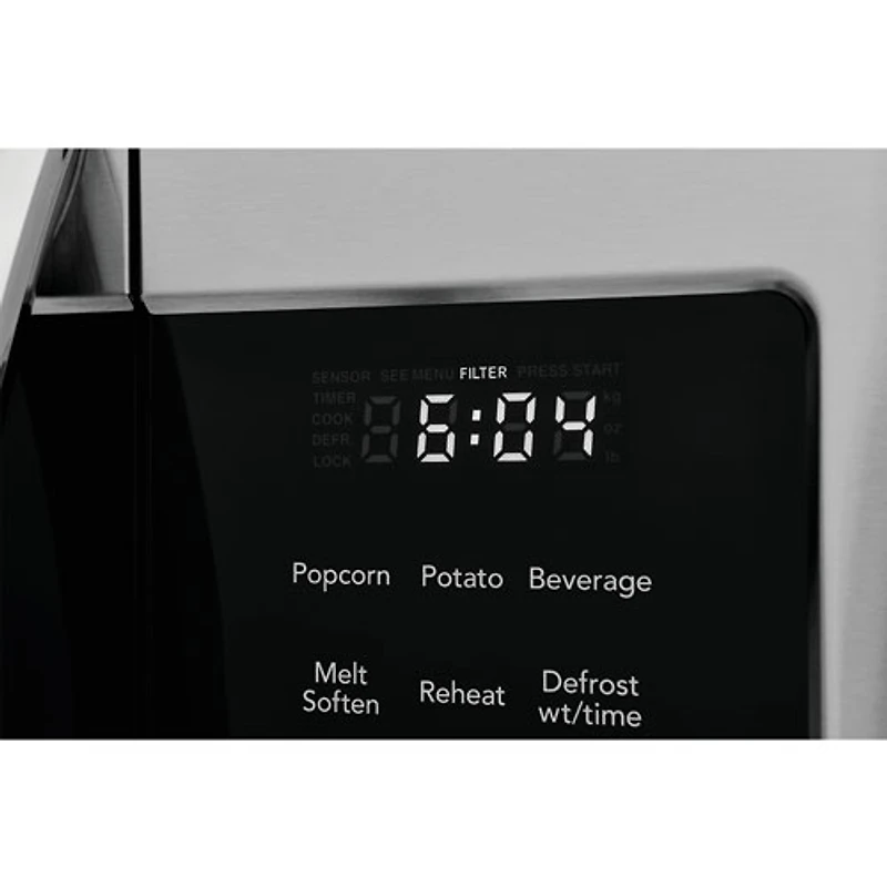 Four à micro-ondes à hotte intégrée de Frigidaire - 1,8 pi³ - Acier inoxydable