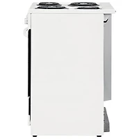Cuisinière électrique autonome 4 éléments 1,9 pi³ 24 po de Frigidaire (FCFC241CAW) - Blanc