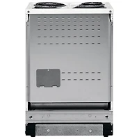Cuisinière électrique autonome 4 éléments 1,9 pi³ 24 po de Frigidaire (FCFC241CAW) - Blanc