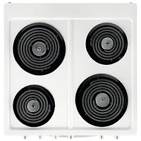 Cuisinière électrique autonome 4 éléments 1,9 pi³ 24 po de Frigidaire (FCFC241CAW) - Blanc