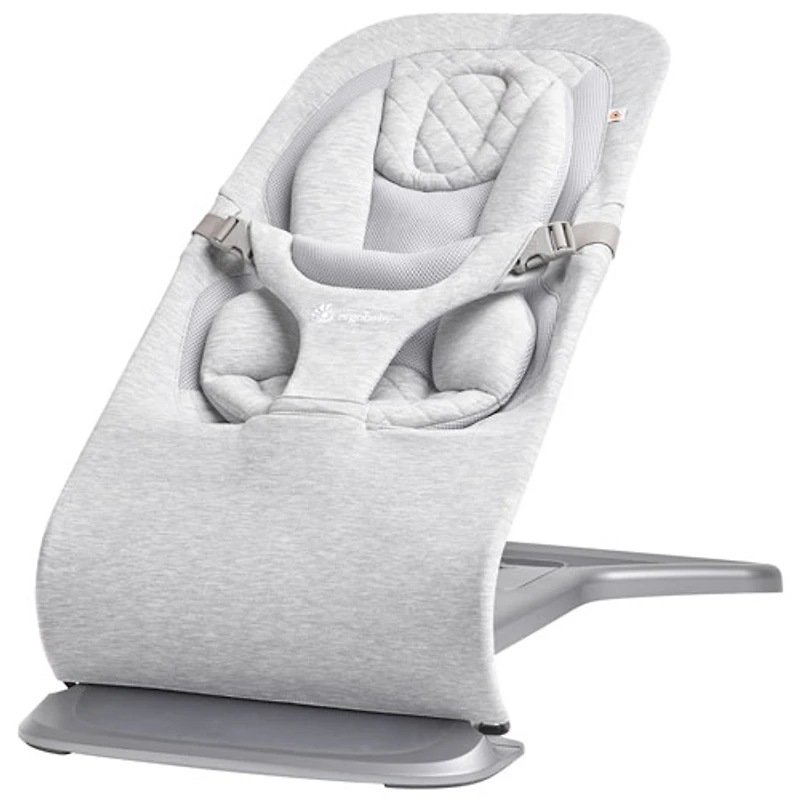 Siège sauteur 3-en-1 Evolve d'Ergobaby - Gris pâle