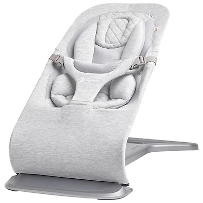 Siège sauteur 3-en-1 Evolve d'Ergobaby - Gris pâle