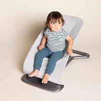 Siège sauteur 3-en-1 Evolve d'Ergobaby - Gris pâle