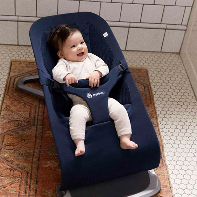 Ergobaby Evolve 3-in-1 Bouncer - Midnight Blue