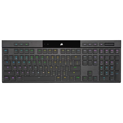 Corsair K100 Air Wireless RGB Gaming Keyboard - Black