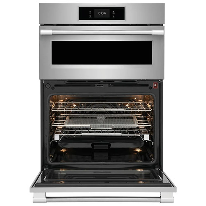 Four mural double de 5,3 et 1,7 pi³/micro-ondes 30 po Professional de Samsung (PCWM3080AF) - Acier inox