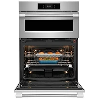 Four mural double de 5,3 et 1,7 pi³/micro-ondes 30 po Professional de Samsung (PCWM3080AF) - Acier inox