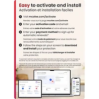 McAfee Total Protection (Windows/Mac/Android/iOS) - 3 Devices - 1 Year - Digital Download