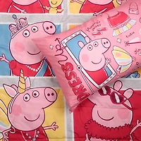 Ensemble de literie de 2 pièces pour jeune enfant Peppa Pig - Rose