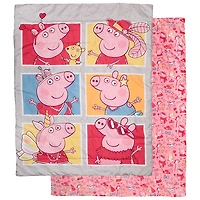 Ensemble de literie de 2 pièces pour jeune enfant Peppa Pig - Rose