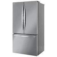 LG 36" 27 cu. ft. Smart Counter-Depth MAX French Door Refrigerator w/Internal Water Dispenser (LRFLC2706S) - Stainless Steel
