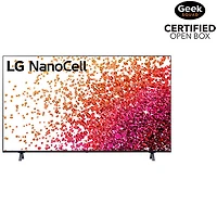 Boîte ouverte - Téléviseur intelligent webOS HDR DEL UHD 4K de 65 po NanoCell de LG (65NANO75UPA) - 2021