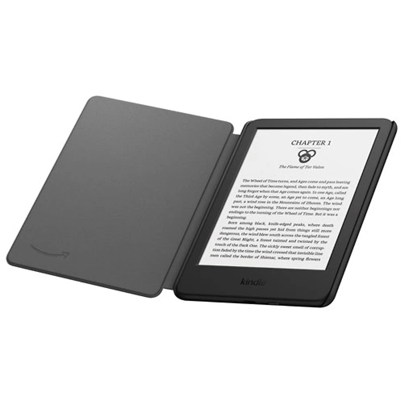 Étui en tissu pour Kindle (2022/2024) d'Amazon - Noir