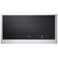 Four à micro-ondes à hotte intégrée avec EasyClean de LG - 2 pi³ - Inox antiempreinte